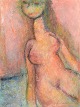 L'Art præsenterer: Henry Sandoz, olie på lærred, schweizisk billedkunstner.