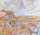 L'Art præsenterer: Tore Lindberg, oliemaleri på plade, listet svensk kunstner.