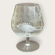 Moster Olga - Antik og Design præsenterer: Cognac glas med slibninger*75kr