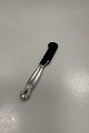 Georg Jensen Sterling Sølv Konge Kaviarkniv med blad af ...