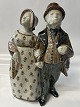 Antik Huset præsenterer: B&G Stentøjs figur - Borgerpar.No. 7208.Højde 27 cm.