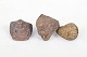 L'Art præsenterer: Sæt med tre orientalske fingerringe i bronze.