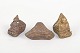 L'Art præsenterer: Sæt med tre orientalske fingerringe i bronze.