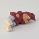 Kinnerup Antik & Porcelæn præsenterer: Klarborg figur nissen Amalie11 cm