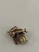 Antik Huset præsenterer: Telefon Vedhæng / Charms i 14 karat guldHøjde 1,5 cm
