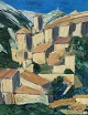 Moster Olga - Antik og Design præsenterer: Finn ThorsenOlimaleri på lærredProvence*1700kr