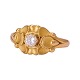 Georg Jensen ring i 18kt guld dessinnr 272 med diamant. ...