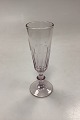 Holmegaard Christian VIII Champagnefløjte - 15,5 cm