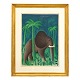 Aabenraa Antikvitetshandel præsenterer: Scherfig litografi elefant. Hans Christian Scherfig, 1905-79, ...