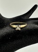 Gamlefund.dk præsenterer: 14K Guld ring med Diamant