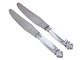 Antik K præsenterer: Georg Jensen DronningMiddagskniv med langt blad 22,8 cm.