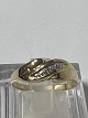 Antik Huset præsenterer: 14kt guld Vintagering med DiamantStørrelse 56