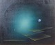 L'Art præsenterer: Bo Örn, “Materians flykt”, surrealistisk komposition, oliemaleri på lærred, listet svensk ...