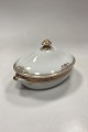 Danam Antik præsenterer: Royal Copenhagen Stel 594 Oval Ragout Fad med Låg No. 9348