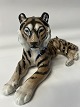 Antik Huset præsenterer: Royal Copenhagen figur, Tiger.Dec. Nr. 714.Længde 31,0 cm.