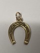 Antik Huset præsenterer: 14 karat guld. Hestesko. Charms / Vedhæng.Højde 1,8 cm.