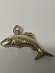 Antik Huset præsenterer: 14 karat guld. Fisk.Charms / Vedhæng.Højde 2,0 cm.