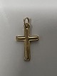 Antik Huset præsenterer: 14 karat guld. KorsCharms / Vedhæng.Højde 1,8 cm.