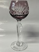 Rømer Glas Portvin Vin Aubergine.Højde 13 cm