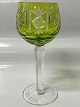 Antik Huset præsenterer: Rømer Glas Portvin Grøn.Højde 12 cm