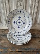 Royal Copenhagen Musselmalet riflet middagstallerken no. 175