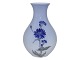 Antik K præsenterer: Lyngby porcelænVase med blå Cikorie blomst