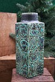 Kgl.4 kantet kunstfajance Baca vase designet af Nils ...