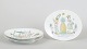 L'Art præsenterer: Raymond Peynet for Rosenthal, sæt med tre porcelænsfade.