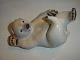 Royal Copenhagen Figurine of Lying Polar Bears young