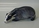 Royal Copenhagen figurine 1209 RC Badger  9 x 19 cm pre 1923
