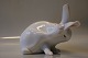 Royale Copehagen Figurine, Rabbit scratching,
before 1923
