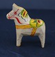 Beige Dala horse from Sweden H 5cms