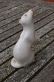 Dahl Jensen porcelain from Denmark, Figurine No 1330 Ferret with a chip behind the right ear