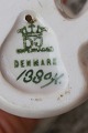 Dahl Jensen Porzellan aus Dänemark, Figur Nr. 1330, Frettchen mit einen Scharte hinter dem rechten Ohr