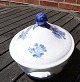 Blue Flower Plain Danish porcelain. Covered dishes No 8174