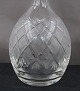 Christiansborg Danish crystal glass service. Carafe with original stopper 25cm