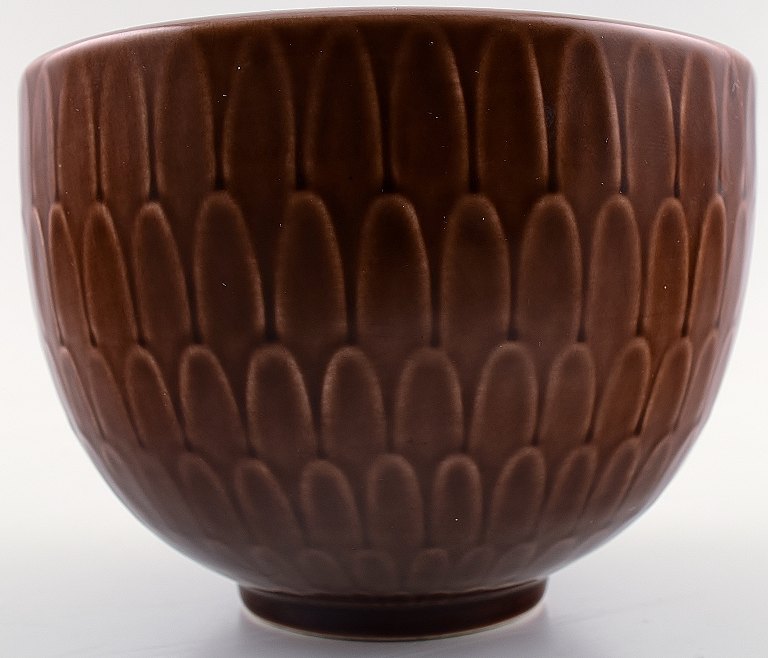 Royal Copenhagen "Marselis" earthenware bowl by Nils Thorsson.
