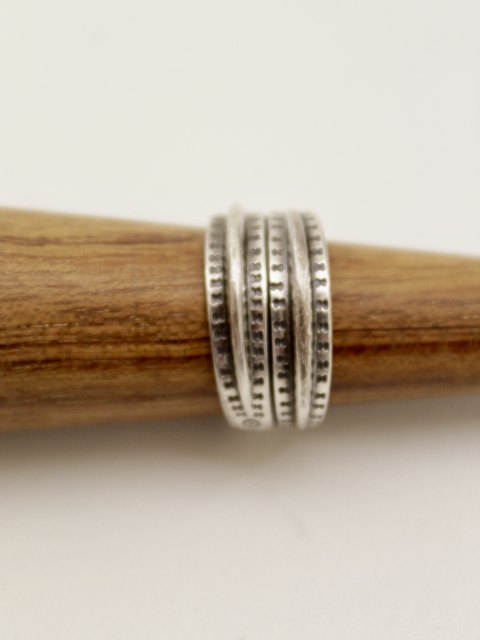 David Andersen Norway sterling sølv "Saga" ring solgt