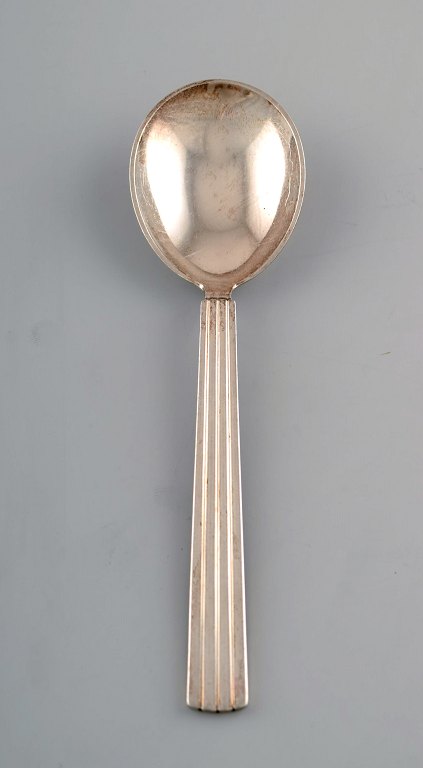 Georg Jensen Sterling Silver Bernadotte Marmelade spoon.
