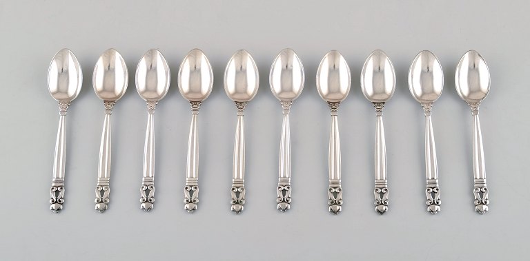 Georg Jensen "Acorn" teaspoon in sterling silver.
10 pcs. in stock.