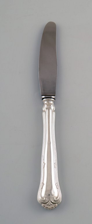 Set of twelve "Cohr Herregaard" dinner knives, cutlery in silver.
