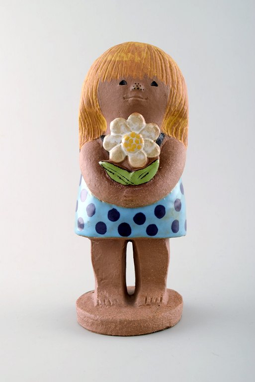 Lisa Larson for Gustavsberg. Stoneware figure. "Eve 2"
