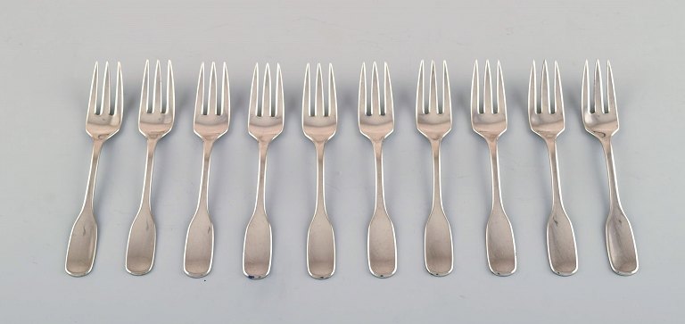 Hans Hansen cutlery Susanne pastry fork in sterling silver.

