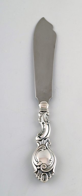 Danish silversmith. Cake knife in silver (830). 1943.

