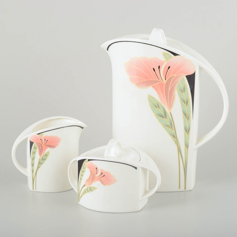Villeroy & Boch
Kaffesæt “Iris”, 1980’erne.