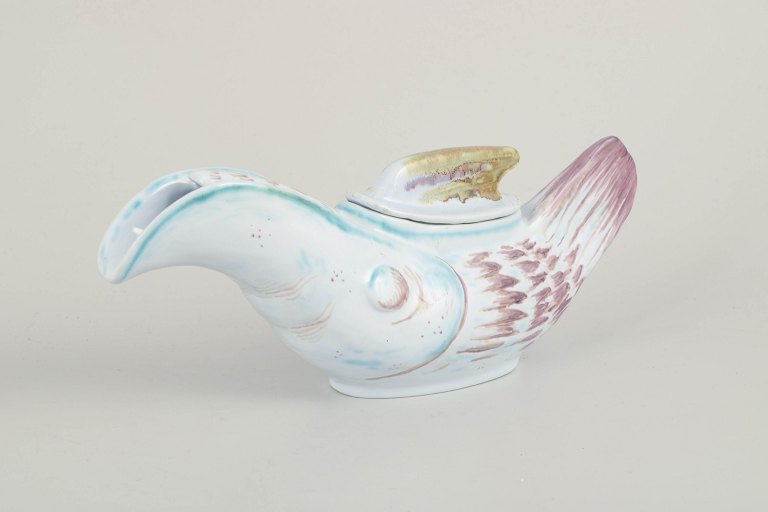 Thorvald Olsen for Aluminia
Sovseskål, midten af 1900-tallet.