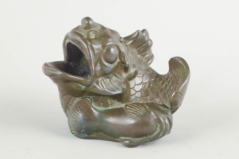 Just Andersen, art deco fiskefigur.