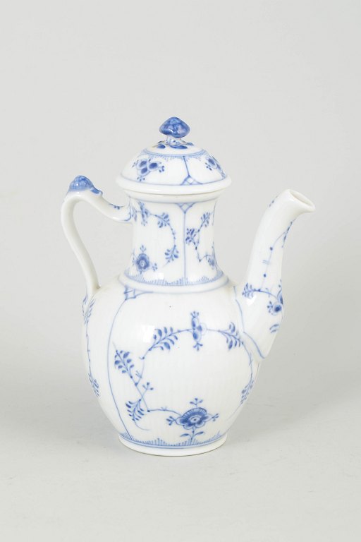 Royal Copenhagen Musselmalet Riflet, espressokande.