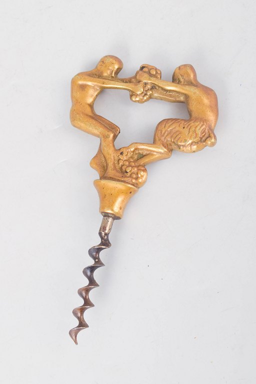 Mogens BallinDansk art nouveau proptrækker i messing.