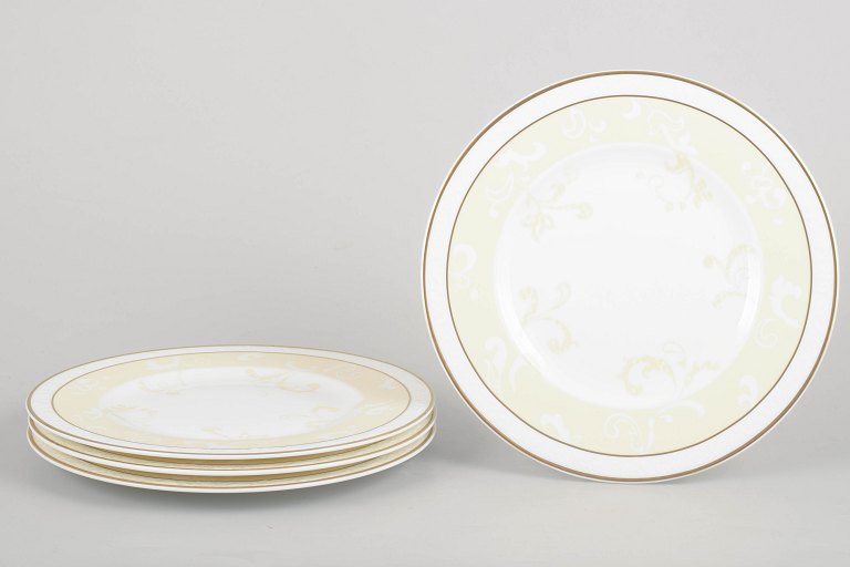 Villeroy & Boch, sæt med fire frokosttallerkener.